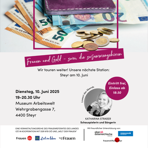 Frauen und Geld Einladung