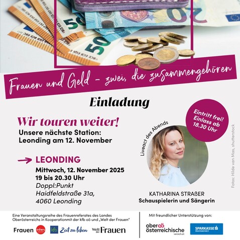 Einladung Frauen und Geld Leonding